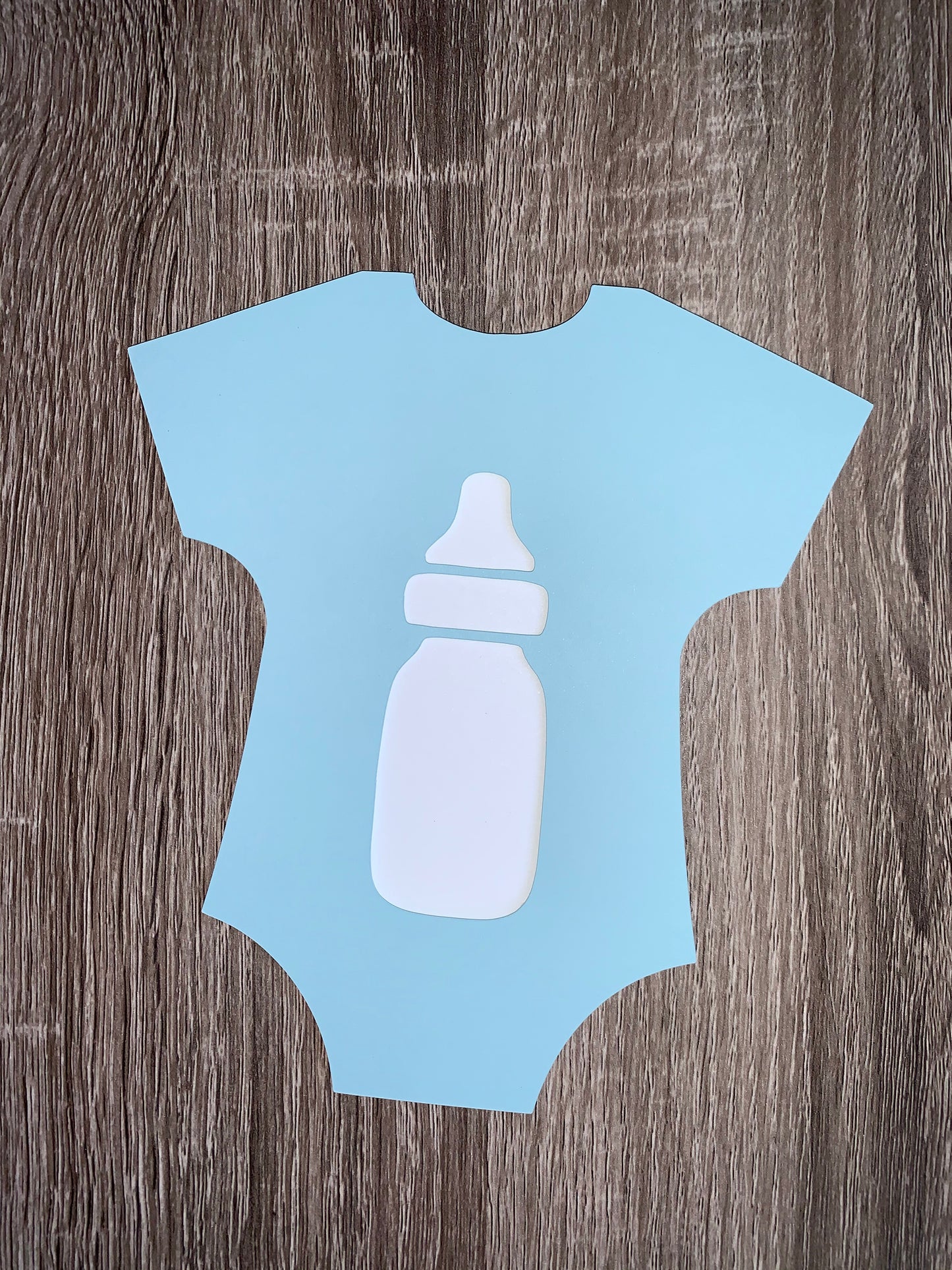 Baby Shower Onesie Diecut, Set of 6