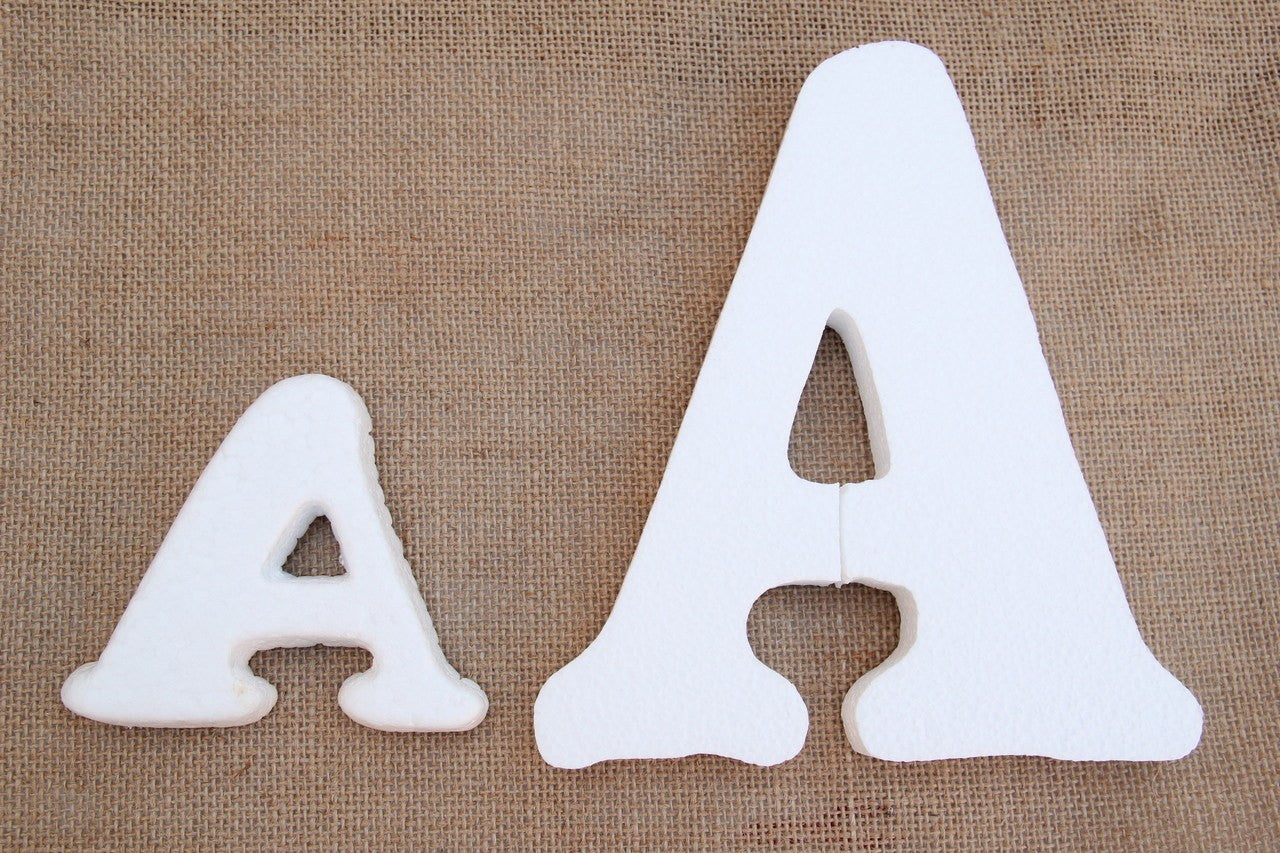 8" Letter Foam (A thru Z)