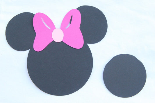6 pc - 5" Minnie Mouse Die-Cut