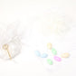 12 pcs-Organza Pouch with Satin Ribbon