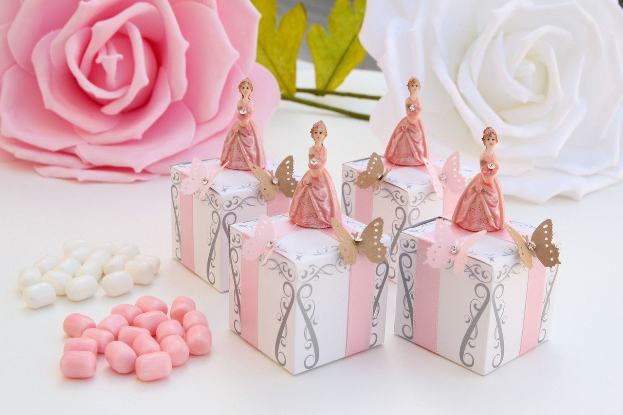 Quinceanera Butterfly Favor Boxes