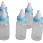 3.25" Blue Small Baby Favor Bottles (12 pieces) - Americasfavors