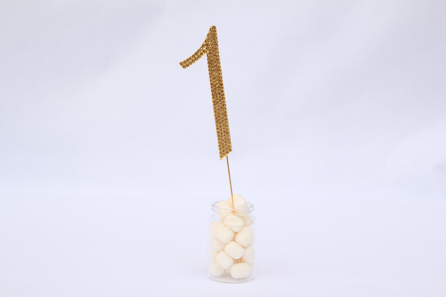 Gold Cake Topper Numbers (1 piece) - Americasfavors