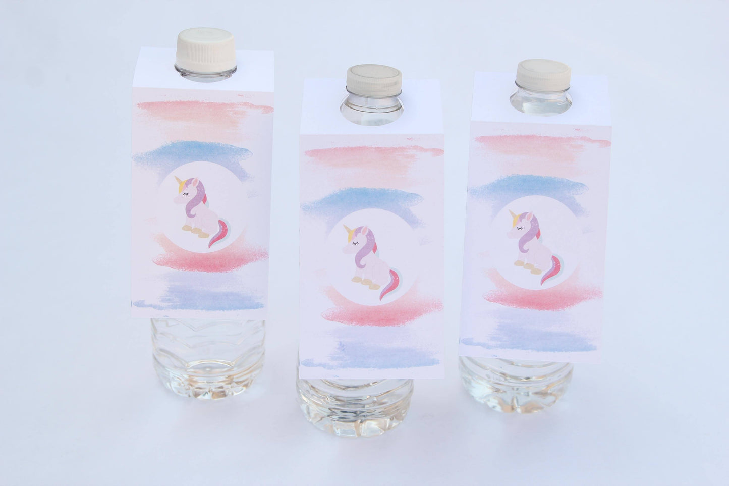 Magical Unicorn Water Bottle Tags - 6pcs