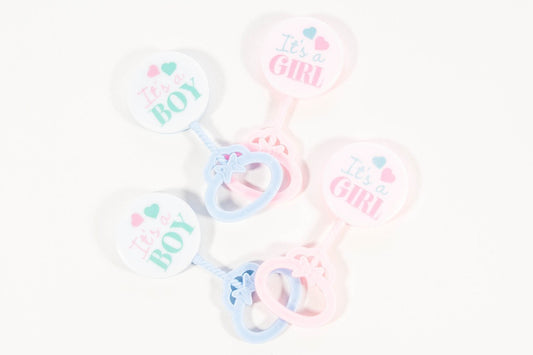 12 pcs-Baby Rattle- It's A Girl/Boy