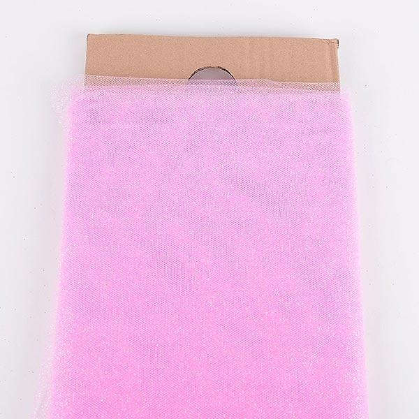 Light Pink Glitter Tulle 54" x 10 Yards