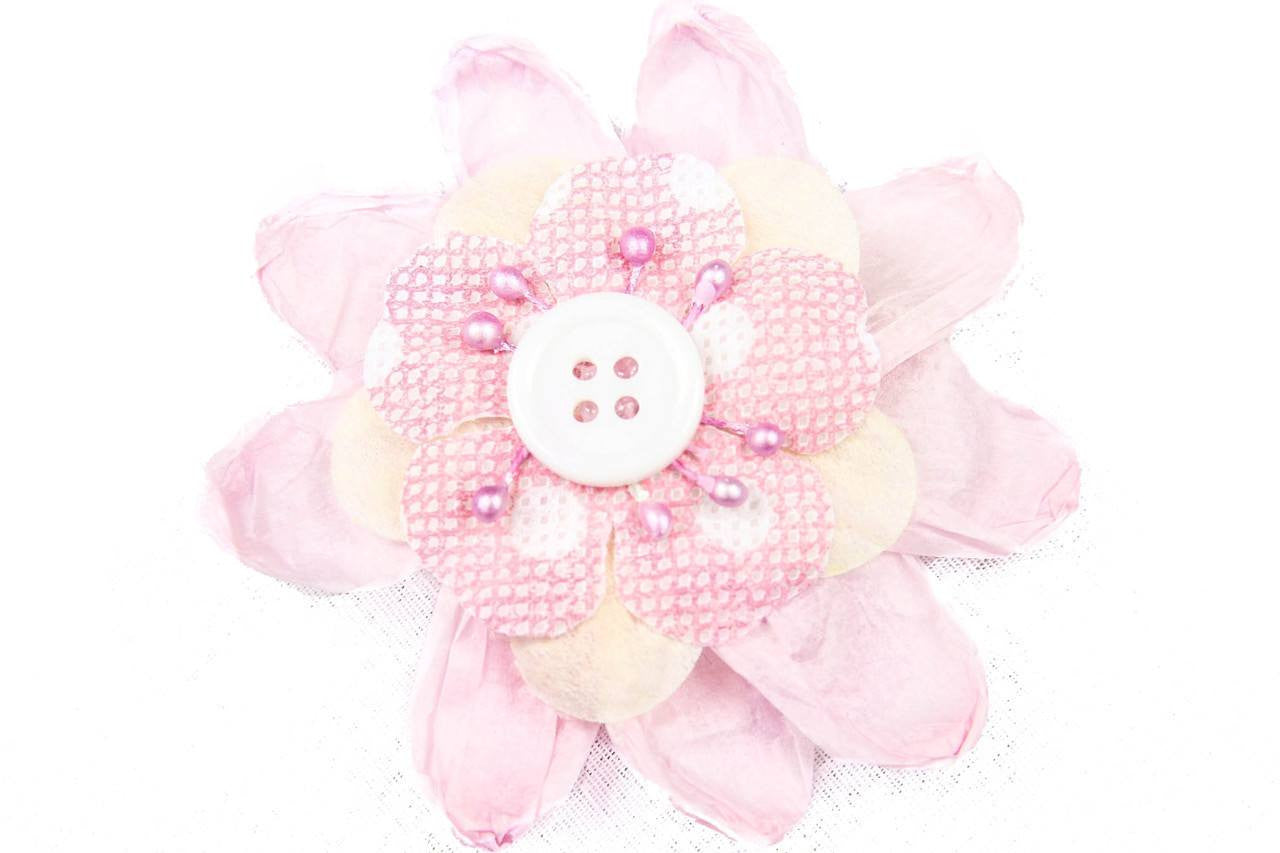 6 pcs- Light Pink Daisy Flower