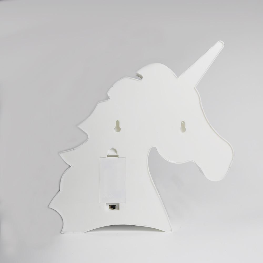 LED Unicorn Head Night Light