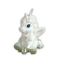 White Magical Unicorn Birthday Cake Topper Candle (1 piece)