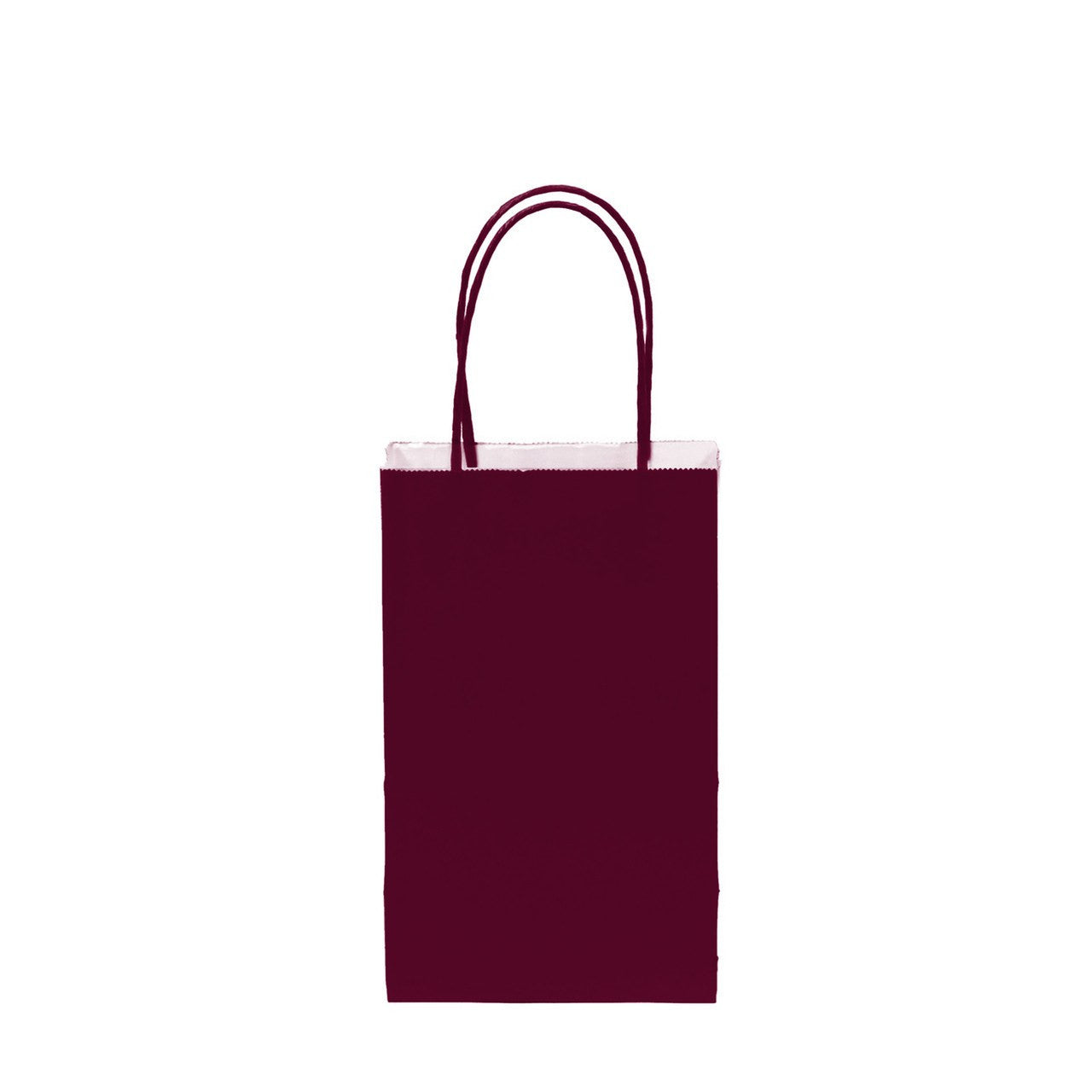 12 pcs- Solid Burgundy Color Kraft Bag 5" x 8.25"