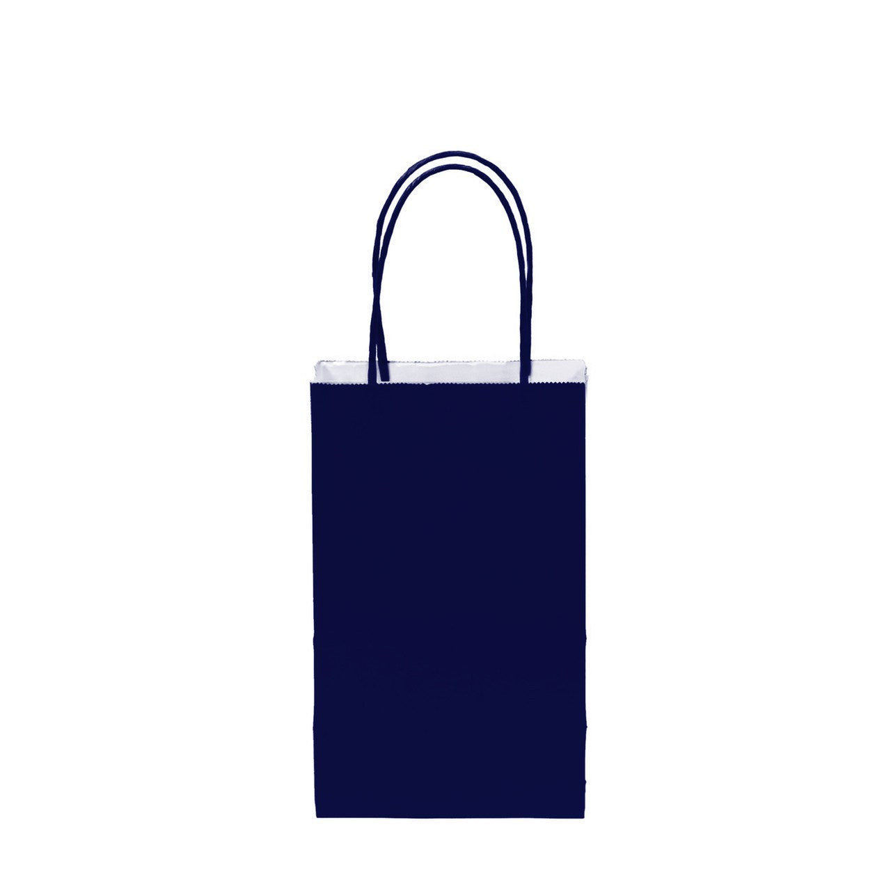 12 pcs- Solid Navy Color Kraft Bag 5" x 8.25"