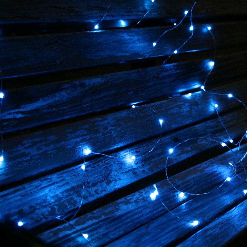 13 Multi Color LED String Lights,Battery Powered Changing String Lights With Remote,50 leds Indoor Decorative Silver Wire Lights for Bedroom, Patio,Outdoor Garden & Stroller