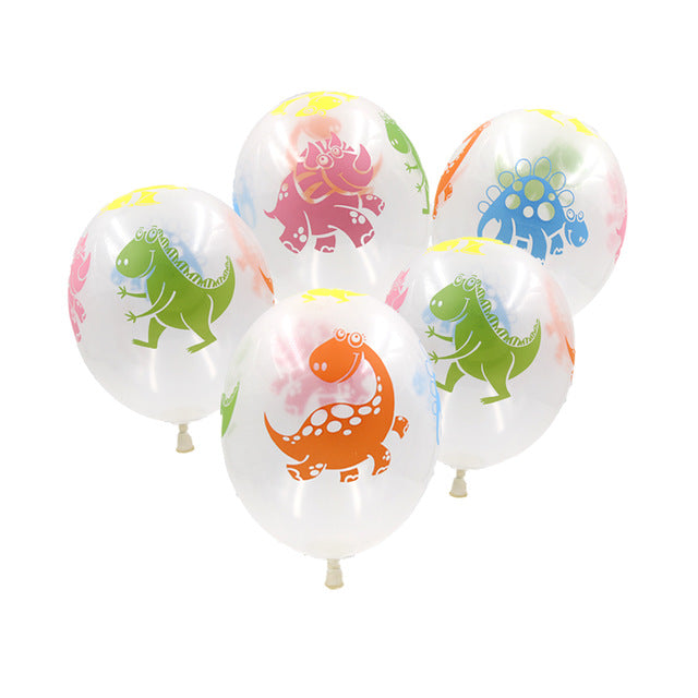 20 Count 12" Dinosaur Latex  Balloons Party Decorations