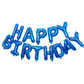16" Happy Birthday Balloon Rose Gold Foil Balloons Birthday Party Decorations