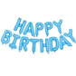 16" Happy Birthday Balloon Rose Gold Foil Balloons Birthday Party Decorations