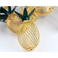Metal Pineapple Party String Lights Battery Operated (5 feet)